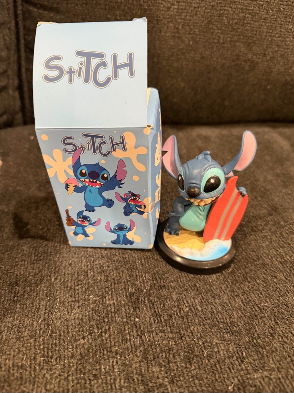 Stitch Surfboard Figure -
